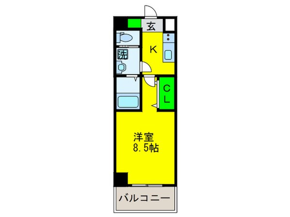 レクシア平野ディオの物件間取画像